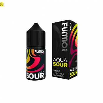 Ар Fummo Aqua Sour SALT "Вишня с Кислой Малиной" 30-20